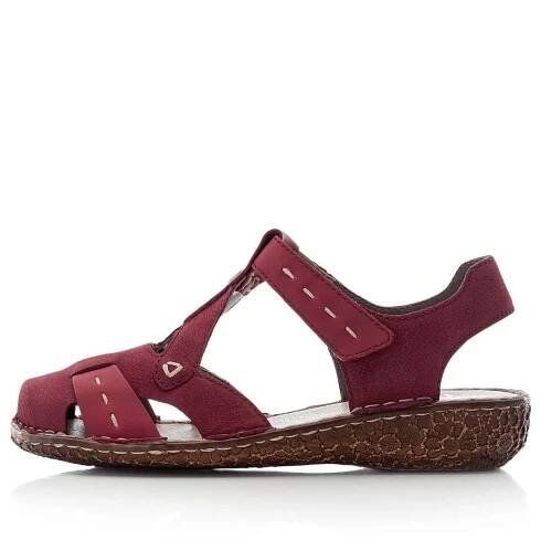 Dámské sandály RIEKER M0972-33 červená S2 | Rieker-eshop.cz