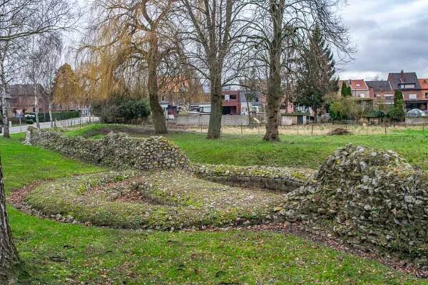Roman Ruins in Tongeren Belgium