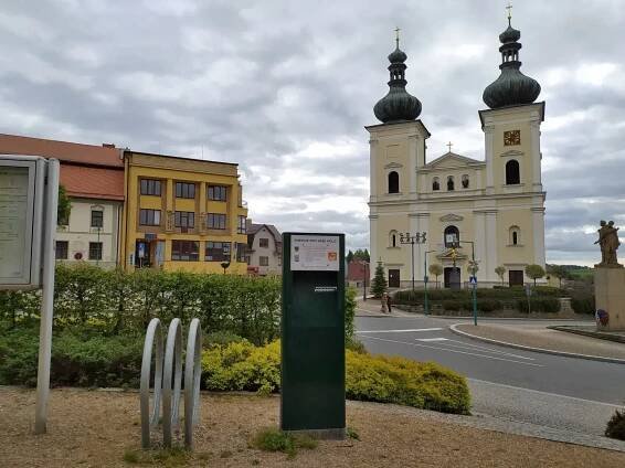 Nabíjecí stanice elekrokol Park Masarykovo náměstí - Bystřice nad Pernštejnem | e-Biker.cz