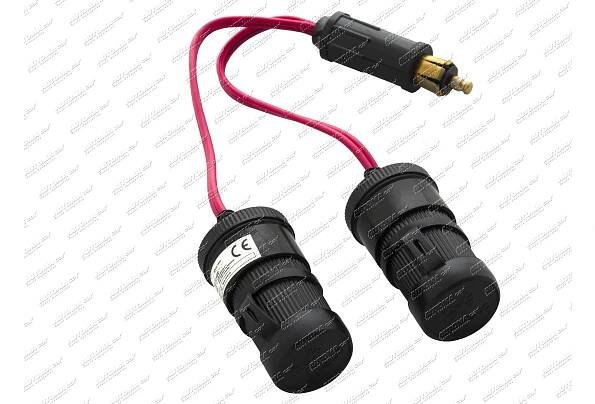 Redukce rozdvojka malá DIN 4165/ velká 12V/24V max 15A