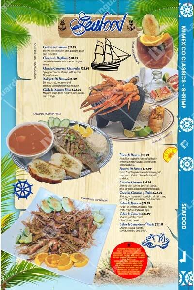Menu - Mi Mexico Columbus