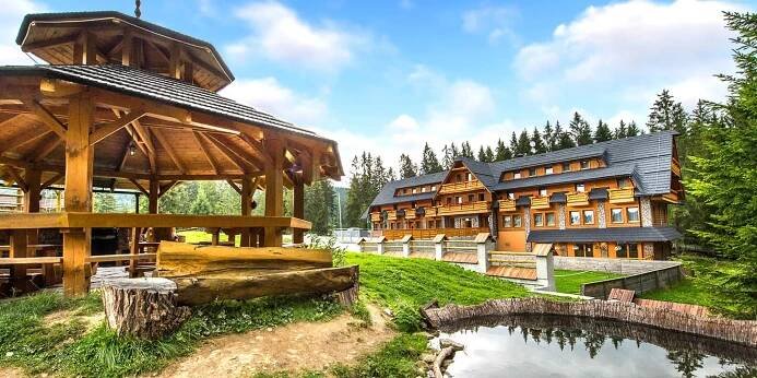 Orava s polopenzí: wellness a pobyt v apartmánu pro dvě děti do 14,9 let zdarma