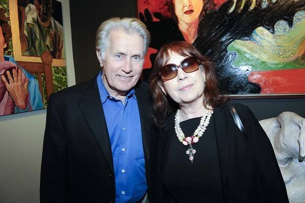 Martin Sheen and Janet Sheen at the Patricia Knop's 