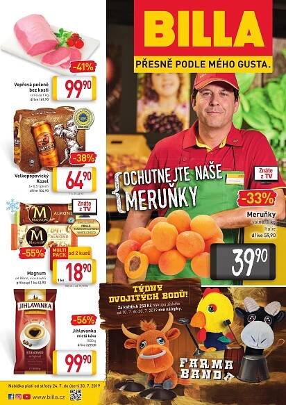 Billa leták pro tento týden – Leták aktuální (akční leták)
