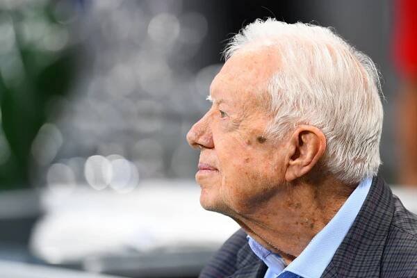 Jimmy Carter’s children and grandchildren remain at his side during hospice care, relative says