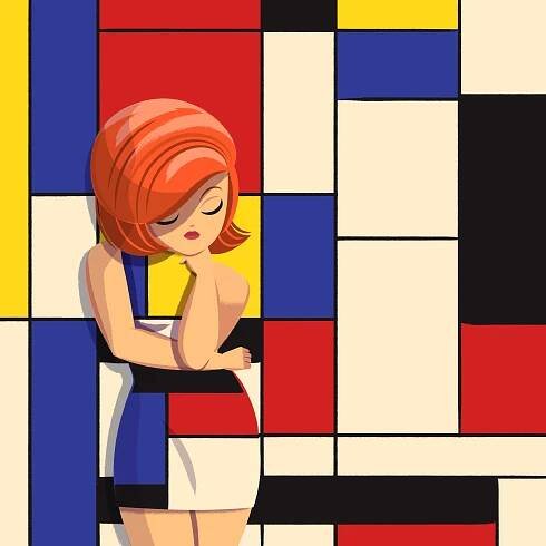 SARA LEE - MONDRIANESQUE