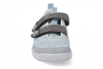 Barefoot tenisky Affenzahn - Sneaker Knit Happy-Seal vegan šedé | Bosonožka