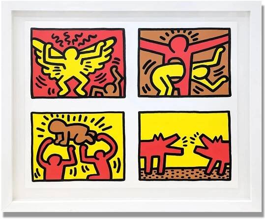 Keith Haring - Artists - TAGLIALATELLA GALLERIES
