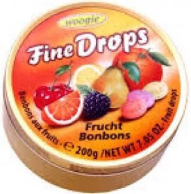 Woogie Fine drops Frucht 200g