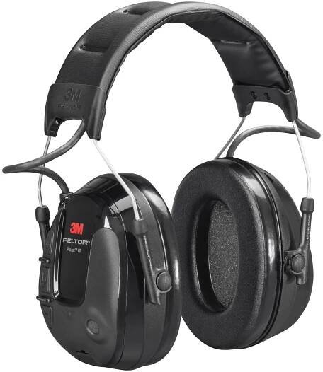 Peltor Protac III slim, elektronická sluchátka Headset, 26 dB, černé, MT13H220A - 3Market