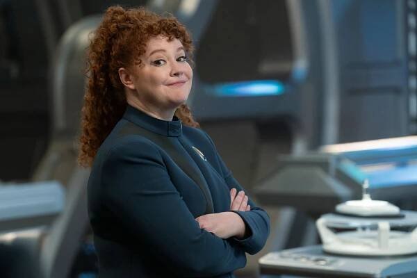 Star Trek: Discovery - Whistlespeak - Z natáčení - Mary Wiseman