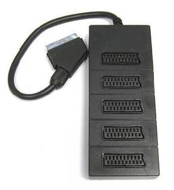 Ostatní Rozbočovač SCART - 5xSCART