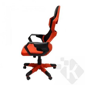 Herní židle E-Blue COBRA AIR, červené, prodyšná záda (EEC307REAA-IA) | Kuma.cz