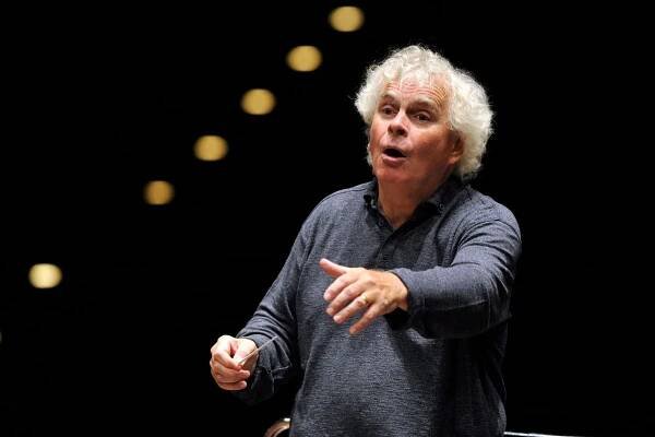 Simon Rattle: the great British conductor who's enjoyed seminal spells in Birmingham and Berlin