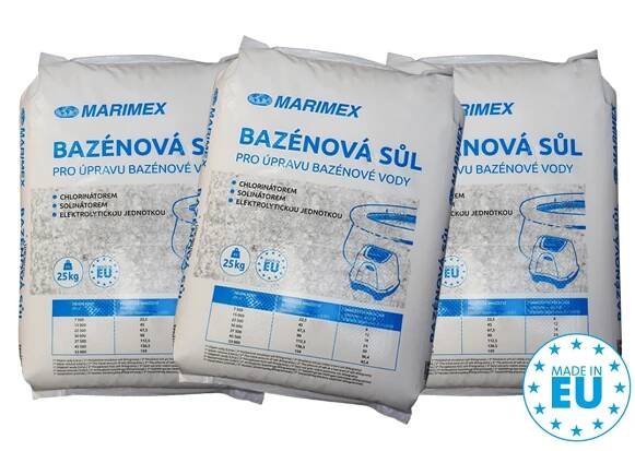 Bazénová sůl Marimex  - 3 x 25 kg