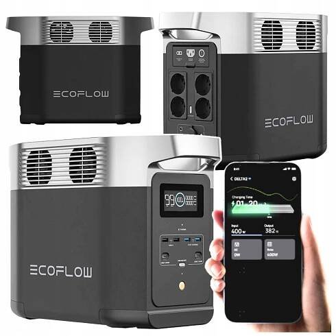 Ecoflow Delta 2 1024 Wh Nouzová aplikace Mobilní domácí elektrárna