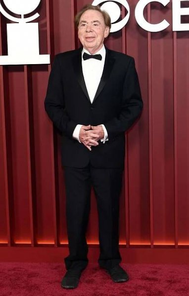  Andrew Lloyd Webber attends The 78th Annual Tony Awards at Radio City Music Hall on June 08, 2025