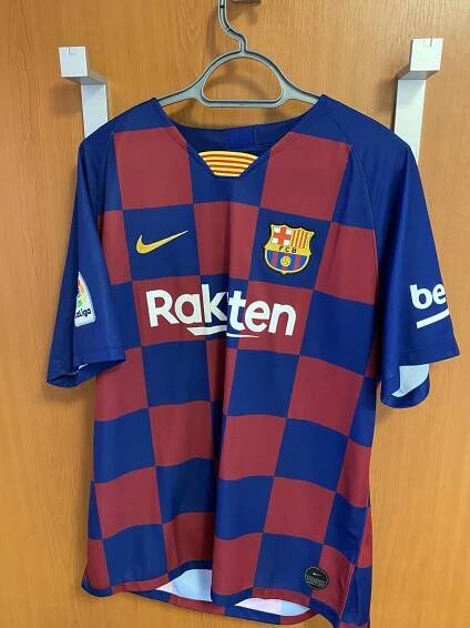 Kolekcia dresov nášho člena Petra - Penya Barcelonista Eslovaca dels Alts Tatras