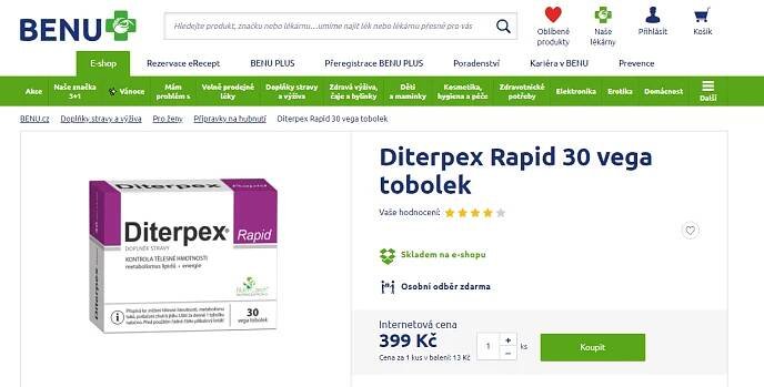 diterpex rapid recenze