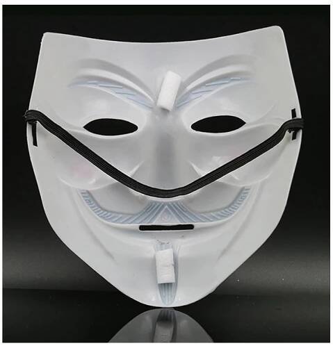 Maska - Anonymous (zlatá)
