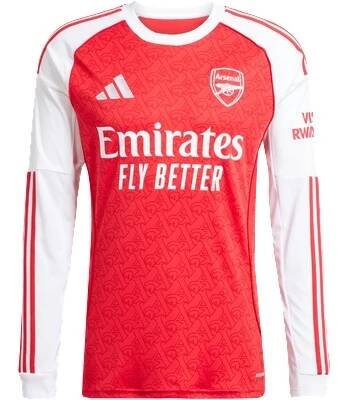 Dres s dlouhým rukávem adidas FC Arsenal London Long Sleeve Home Jersey 2025/26 ji9536 Velikost L - Prodloužená doba na vrácení do 15.1.2025