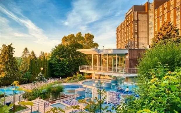 ENSANA THERMAL AQUA HEALTH SPA HOTEL - Hévíz, Termální lázně