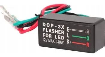 Přerušovač směrových světel 3pin LED 12v relé