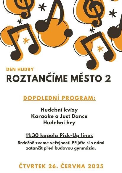 Den hudby v našem městě