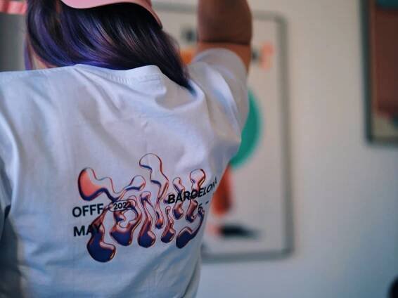OFFF Barcelona & tonik: merch design