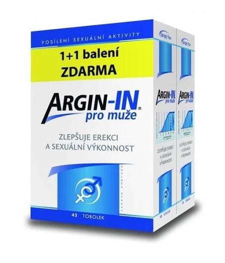 Argin-IN pro muže, 45 + 45 tablet