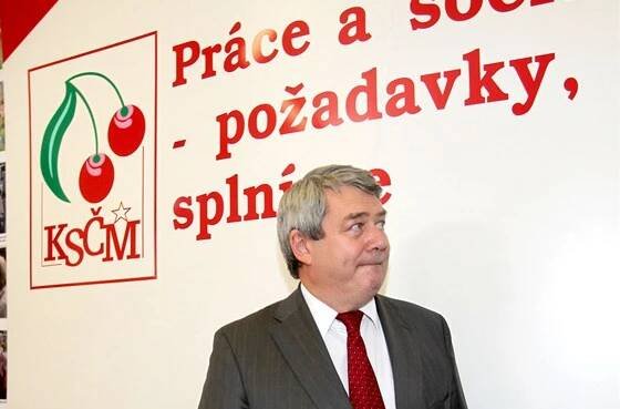 Předseda KSČM Vojtěch Filip
