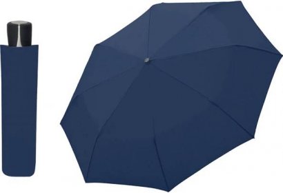 Mini Fiber uni dámský skládací deštník modrý