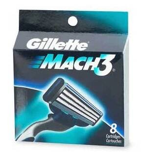 GILLETTE MACH3 Náhradní břity 8ks