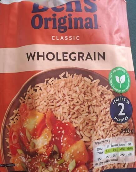 Classic Wholegrain rice Ben's Original