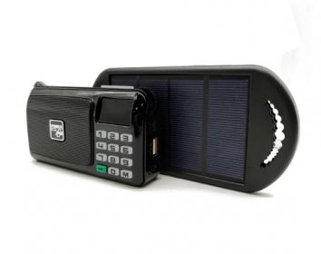 Solární rádio POWERplus Crow s MP3 přehrávačem