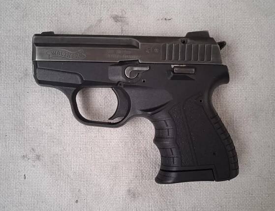 Pistole Walther, expanzní, 9mm P.A.K., spolehlivá, malá - Sběratelské zbraně