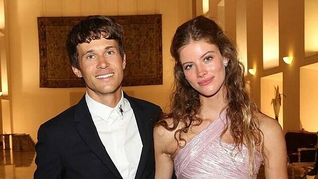 Albert Černý a Barbora Podzimková (Praha, 30. srpna 2021)