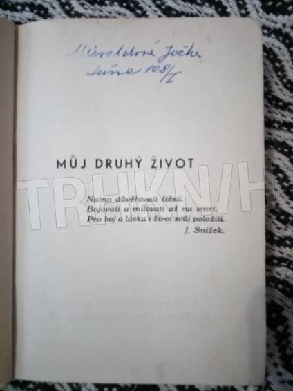 Kniha Můj druhý život - autobiografický román - Trh knih - online antikvariát