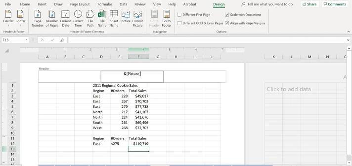 Podrobný návod k vodoznaku aplikace Excel 3