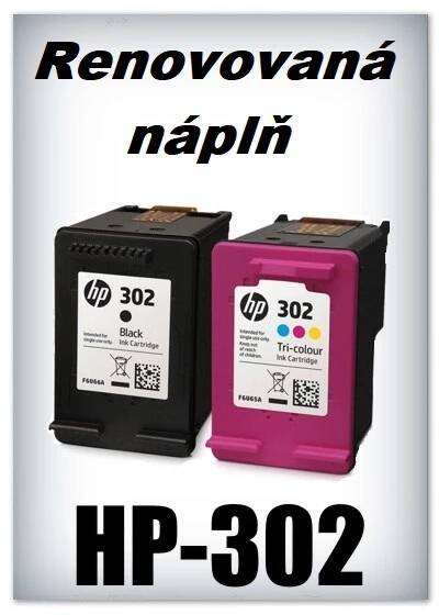 SuperNakup - Náplň do tiskárny HP-302 XL - color - renovovaná od 359 Kč - NajduZboží.cz