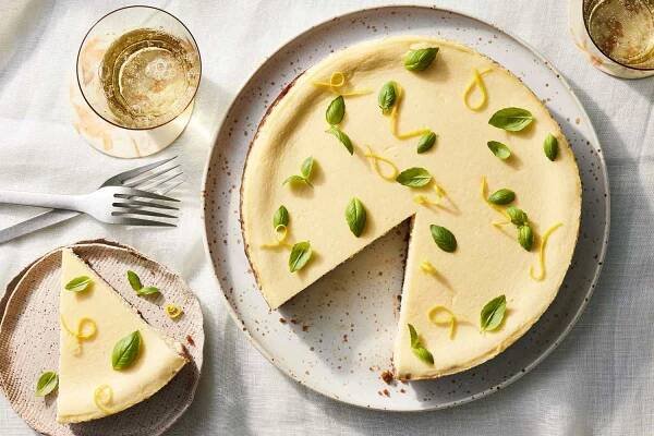 Limoncello Ricotta Cheesecake