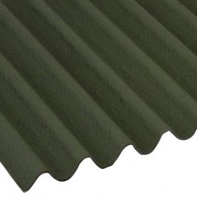 Onduline - Mini Corrugated Roof Sheet - Green (2000x866mm) Mini Profile
