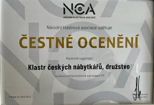 KČN získal Čestné ocenění za rozvoj internacionalizace a propagace ČR