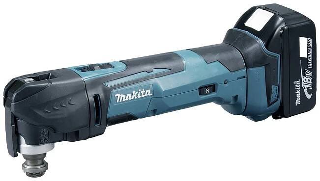 Makita DTM51RT1J3 akumulátorový multifunkční nástroj 18 V, 5 Ah, DTM51RT1J3