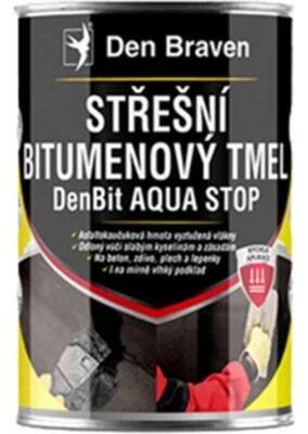 Den Braven DenBit AQUA STOP střešní bitumenový tmel 3 kg černý