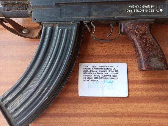 Znehodnocený samopal vz. 58 - Sběratelství