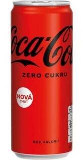The Coca Cola Company Zero plech 330 ml od 15 Kč