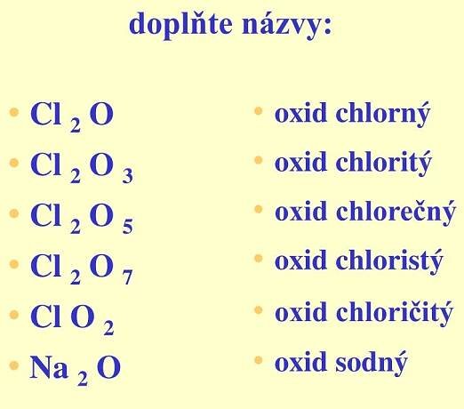 PPT - Názvosloví oxidů a sulfidů PowerPoint Presentation, free download - ID:4514792