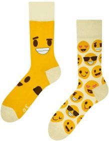 Veselé ponožky Smajlíky