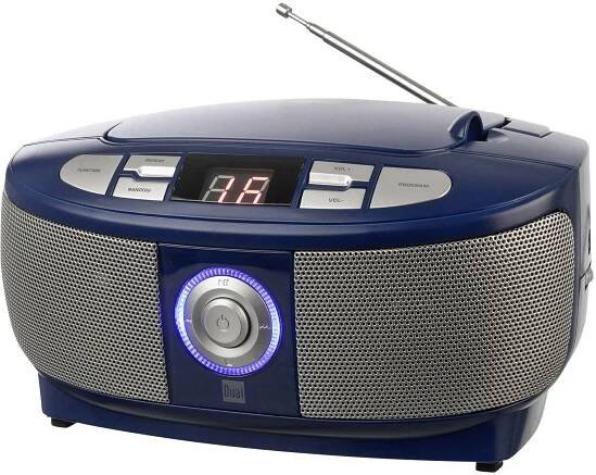 Dual P 49-1 CD-rádio FM CD modrá : Půhy.cz